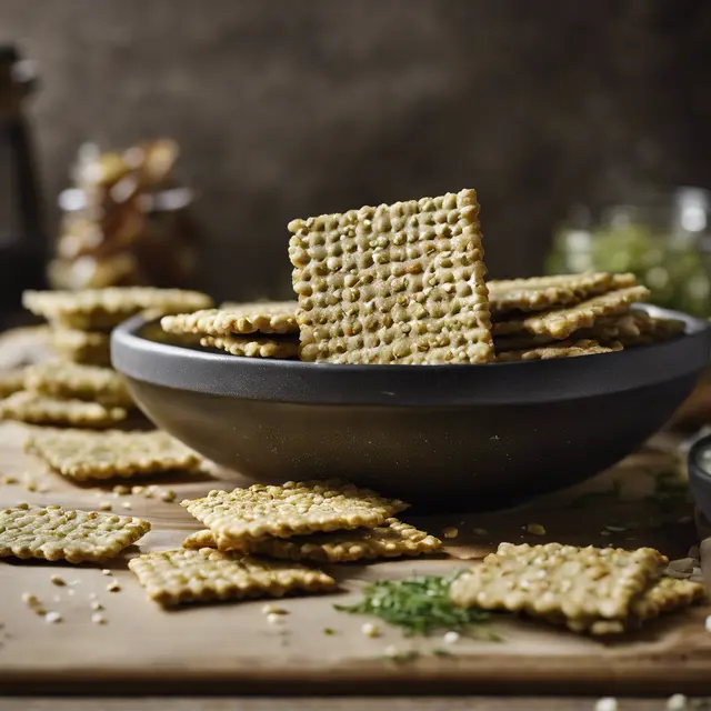 Foto de Gherkin Crackers with Sesame